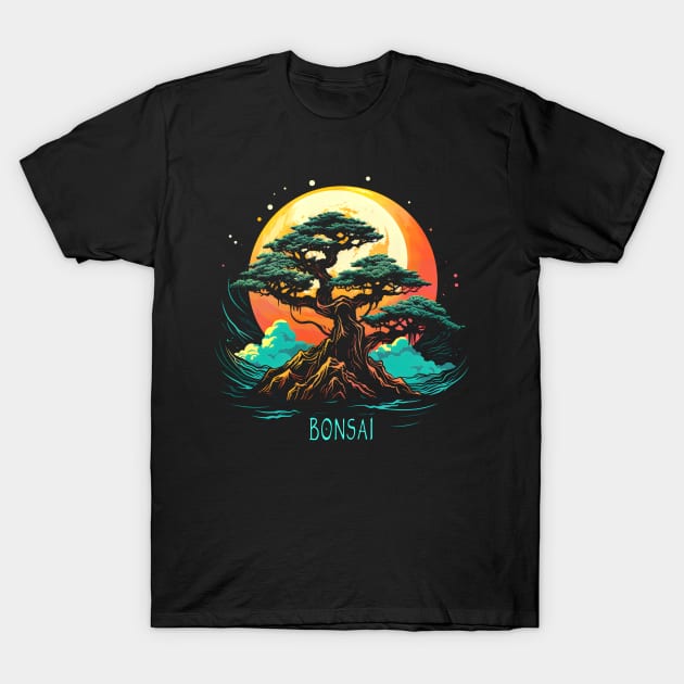 The Art Of Bonsai - Beautiful Bonsai Tree T-Shirt by ShirtFace